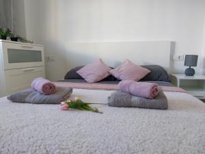 Posteľ alebo postele v izbe v ubytovaní Apartamento PARADISE Solo Familias + 37 fotografií