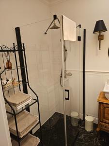Kúpeľňa v ubytovaní Wyjatkowy apartament w sercu Gdańska