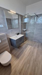 Ένα μπάνιο στο Villa DaLi Pomer