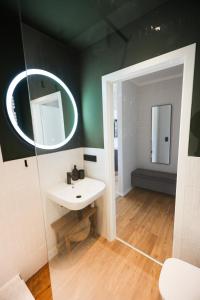 Ένα μπάνιο στο Apartment Alm View, im Oberharz