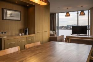 Radisson Blu Royal Hotel Dublin電視和／或娛樂中心