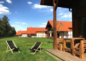 Κήπος έξω από το Domek na Kaszubach 13-1 - Ostoja Bukowo