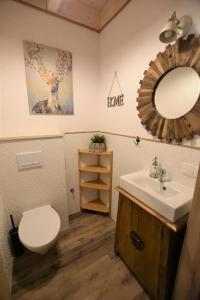 Ένα μπάνιο στο Domek na Kaszubach 13-1 - Ostoja Bukowo +7 φωτογραφίες