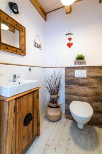 Koupelna v ubytování Domek na Kaszubach 21-2 - Ostoja Bukowo