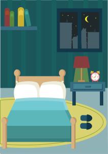 Katil atau katil-katil dalam bilik di Guest room