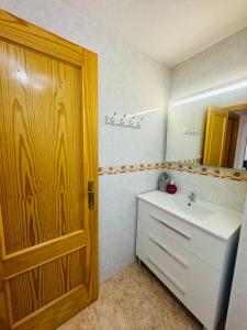 Koupelna v ubytování Apartamento La Manguita