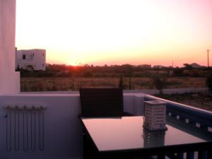 Ein Balkon oder eine Terrasse in der Unterkunft Blue Harmony Apartments