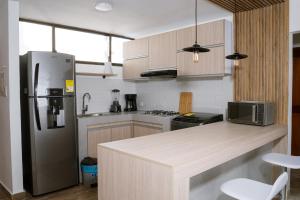 Kuchyň nebo kuchyňský kout v ubytování El Mirador del Lago + 4 fotografie