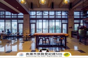 Restaurace v ubytování Watermark Hotel Kaohsiung Main Station