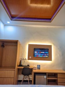 TV a/nebo společenská místnost v ubytování Homestay Java Rote + 3 fotografie