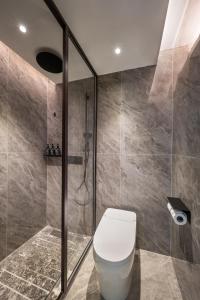 Koupelna v ubytování IntercityHotel Jingdezhen Taoxichuan