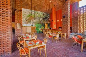 Amnaya Resort Nusa Dua的休息区