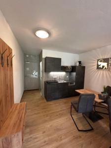 Kuchyň nebo kuchyňský kout v ubytování Apartment Haus am See