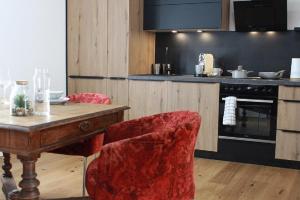 Kuchyň nebo kuchyňský kout v ubytování Maisonette im Zentrum Trofaiachs