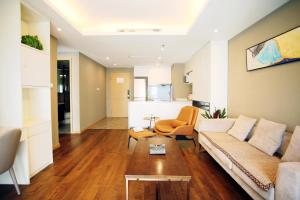 Posezení v ubytování Yashi International Aparthotel