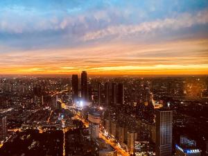 沈阳沈阳康莱德酒店的城市夜景