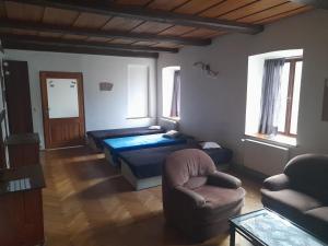 Posezení v ubytování Apartmán Vyhlídky