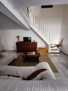 Et tv og/eller underholdning på DOMAINE DE POULHARIES -Merlot