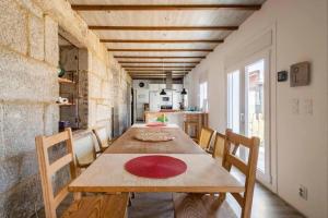 Χώρος καθιστικού στο Casa Bubela