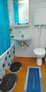 Koupelna v ubytování Apartman Ana