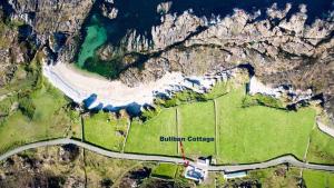 a map of the bilinian conference on a mountain at Scenic Oceanfront Retreat- Buliban Cottage in Ballyhillin