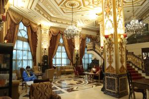 Istumisnurk majutusasutuses Serenada Golden Palace - Boutique Hotel