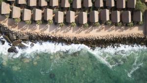 an aerial view of a beach and the water at Westpoint Dakhla in Dakhla