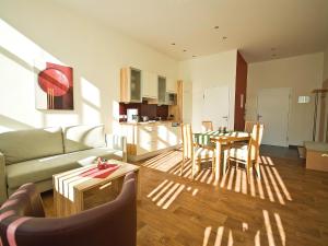 Posezení v ubytování Apartments Obernosterer