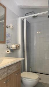 A bathroom at Cueva Romana Cave House, Clothing Optional, Adult Only