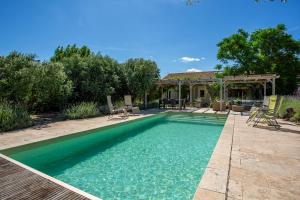 Bazén v ubytování Villa Marelle- Stunning villa with pool near Pezenas nebo v jeho okolí