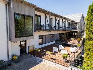 Balkón nebo terasa v ubytování Hotel NOSPA