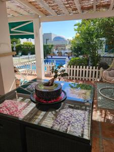 Balkón nebo terasa v ubytování Andalusian Delight Family Villa with 3 bedrooms with Amazing mountains Views