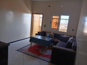 Posezení v ubytování Residence El Oukhowa