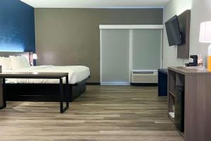 Ein Bett oder Betten in einem Zimmer der Unterkunft Comfort Suites Clearwater - Dunedin