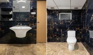 Ένα μπάνιο στο Treebo Nestlay Rooms, Nungambakkam