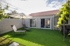 Κήπος έξω από το Casita playa Vilanova de Arousa