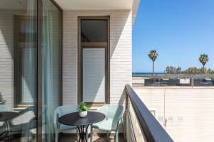 Balkon lub taras w obiekcie Hotel Barú