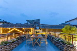 Restoran atau tempat makan lain di 丽江金美客栈