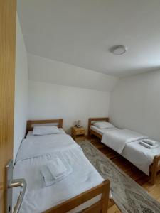 מיטה או מיטות בחדר ב-Guest House SARA