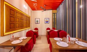 Χώρος καθιστικού στο Treebo Nestlay Rooms, Nungambakkam