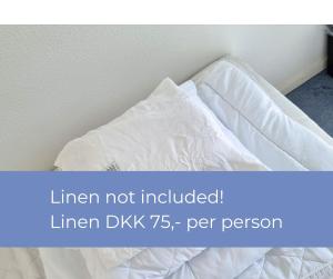 Postel nebo postele na pokoji v ubytování Danhostel Rønde