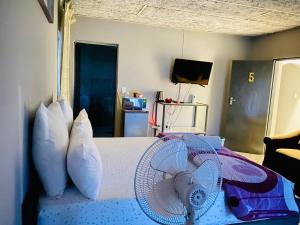 Μια τηλεόραση ή/και κέντρο ψυχαγωγίας στο Olikaya Guest House Groblersdal +30 φωτογραφίες