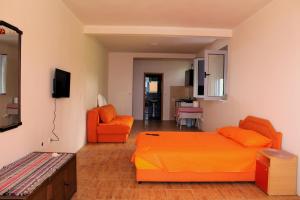 TV a/nebo společenská místnost v ubytování Apartments Olga