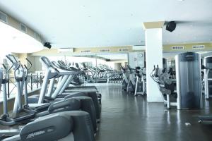 Fitness centrum a/nebo fitness zařízení v ubytování Sandos Cancún All Inclusive - Adults Only