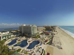 Sandos Cancun All Inclusive a vista de pájaro