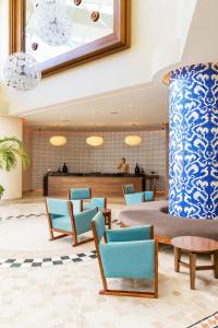 Posezení v ubytování Sandos Cancún All Inclusive - Adults Only