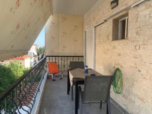 Balkón nebo terasa v ubytování Διαμέρισμα στη Νεα Καλλικράτεια