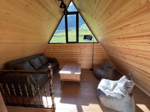 Posezení v ubytování Cozy Home Kazbegi