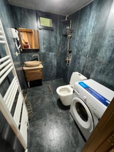 Koupelna v ubytování Cozy Home Kazbegi
