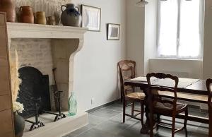 Χώρος καθιστικού στο Maison conviviale à Les Riceys avec cour privée... +16 φωτογραφίες